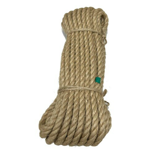まつうら工業 ジュート麻ロープ 6mm×10m JUTE-HEMP-ROPE-6×10