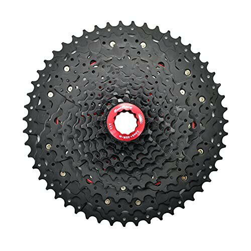 SunRace CSMX8 Wide Ratio Cassette 11-51T, 11 Speed, Black, ST2464-N