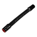 X AUTOHAUX 1個 内径20mm 長さ300mm 0° シリコンホース ジャバラ 液漏れなし ジャバラホース ラジエーターホース 車用ホースリターンホース リターンホース エキゾーストホース 黒い レッド