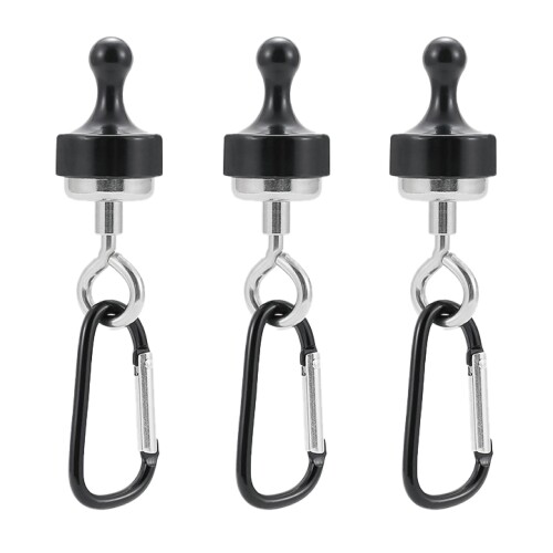 RODGERS マグネットフック Mサイズ 磁石 強力 マグネットリリーサー カラビナ 吊り下げ 落下防止 アウ..