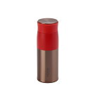 MOMO CONCEPT(モモコンセプト)水筒 真空断熱 軽量 ルピナスタンブラーRG 290ml レッドベリー 01001-29039