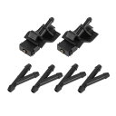 HOPESPANNER Toyotaに対応07-13用のブラックフロントウインドウスプレーノズル8538112300ウインドシールドウォッシャーノズル1セット
