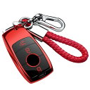 Tukellen メルセデスベンツ キー カバー TPU 360度フルプロテクション車用 キーカバー のために適した メルセデスベンツA C E S Gクラス ...