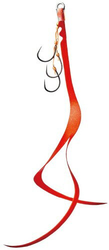 がまかつ(Gamakatsu) ラグゼ 桜幻 ネクタイユニット スリットカーリー #48 ソリッドオレンジゴールドフレーク 41-053