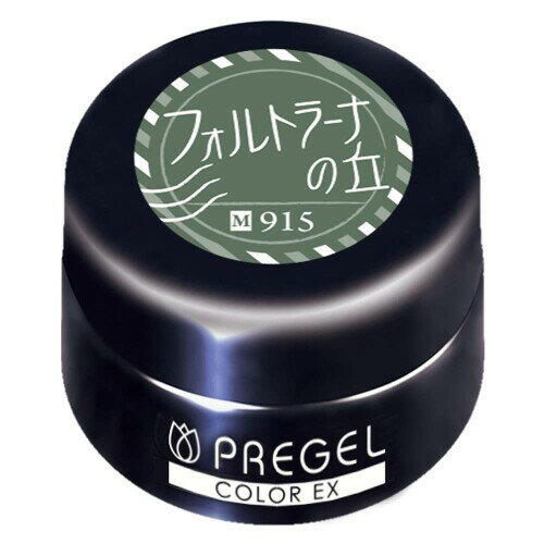 PRE GEL(プリジェル) カラーEX フォルトラーナの丘915 3g PG-CE915 UV/LED対応