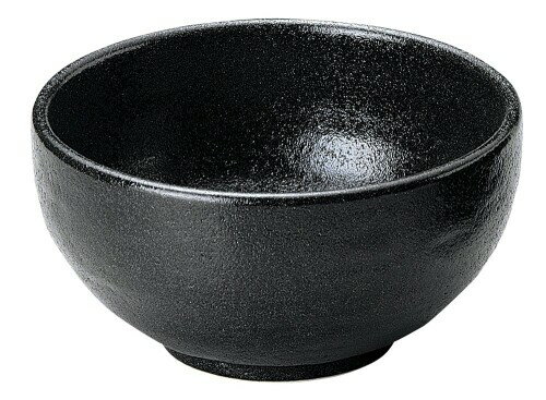 光洋陶器 ゆず黒耀 丼 5.0 石目 51535034