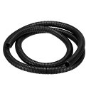 DMiotech 18 mmx15 mmx1.6 M プラスチック スプリットなし コルゲートチューブ 屋内屋外コード管理 ラップ整頓オフィスガーデン用