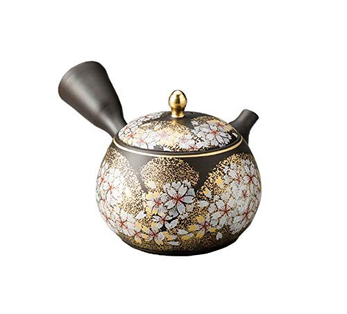 ヤマキイカイ(Yamakiikai) 急須 黒 170cc 玉光吉野桜 急須 G-31