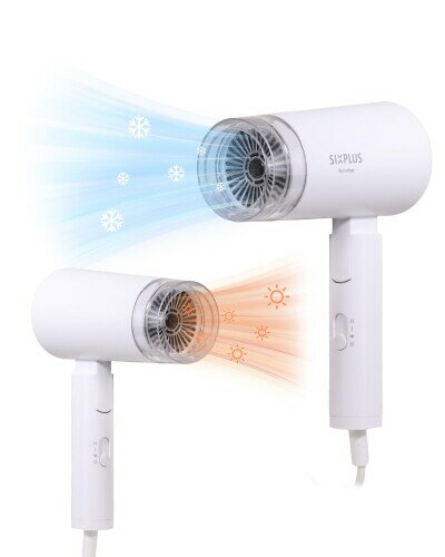 SIXPLUS Technology ヘアドライヤー スピーディードライヤー 速乾ドライヤー パワフルドライ 低温モード 3段階風量調節 冷温3段階調整 大風量...