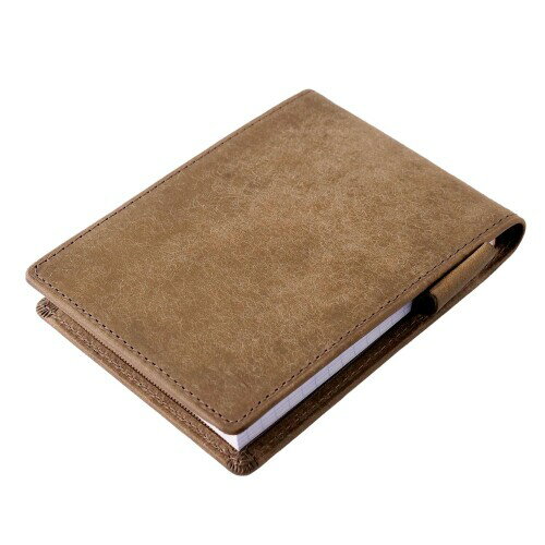 スリップオン(Slip-On) PB RHODIAメモカバーNo.11 革 イタリアンレザー プエブロ コンパクト グリージオ(灰緑) IPV-6001