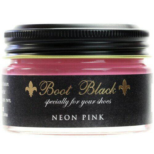 (ブートブラック) COLOR SHOE CREAM NEON PINK