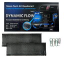 東亜システムクリエイト ダイナミックフロー DFP514 カー用品 寿命5年のエアコン冷房強化+脱臭フィルター(50x140mm ブラック 2枚)
