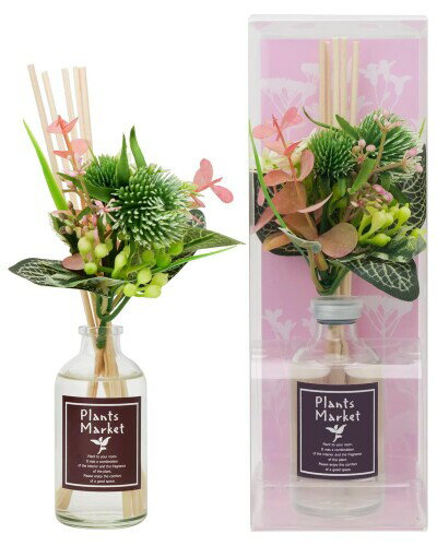元藏 ルームフレグランス プラントマーケット リードディフューザー ヒーリング ハーブの香り 50ml 666054