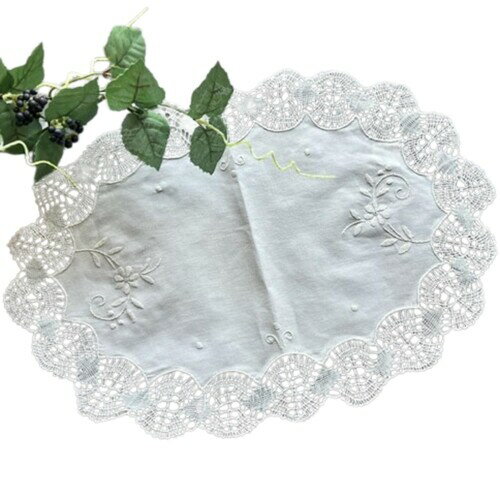 Vivienne(ヴィヴィアン) レース 刺繍 テーブルランナー テーブルクロス CL2318L5