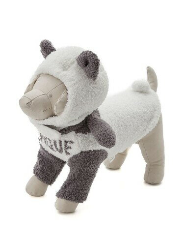 (ジェラートピケ キャットアンドドッグ) ベビモコパンダウェア&キャップセット