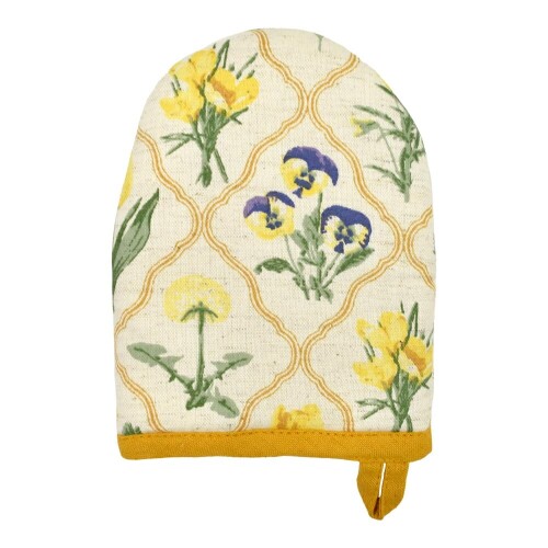 フレンズヒル ショートミトン スプリングイエロー ナチュラル