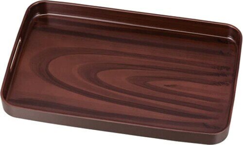 イシダ お盆 トレー 長盆 48cm 平安杢