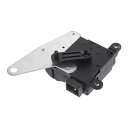 Partuto HVACヒーターブレンドエアドアコントロールアクチュエーターNo.971592D000 - 車用エアドアアクチュエーター - Hyundaiに対応エラントラ2001-2006 プラスチックブラック - 1個