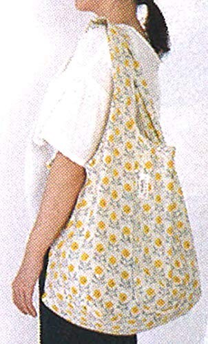 ラップエコバッグ フィエスタ ナチュラル NT スナップ釦 コンパクト 持ち運び便利 綿100% インド製 フ..