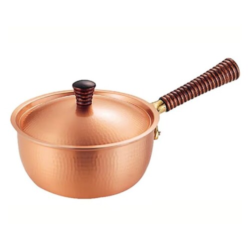 銅楽 まごころ伝心 片手鍋 18cm