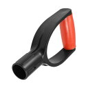 METALLIXITY シャベルDグリップハンドル シャベルの交換用ハンドル ショベルハンドル 32mm 1個 PVC スノー 家庭用園芸用具 レッド