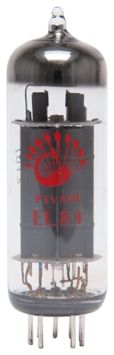 プスヴァン EL84 /MQ マッチド4本組 ミニチュア/mT 傍熱5極管 透明