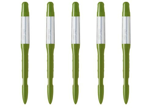 SUStee 水やりチェッカー Sサイズ グリーン 5本パック