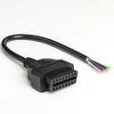 OBD-II 16sc[GhI[vvOCP[u OBD2IX16sRlN^Ehobd2ffP[u (30cm)