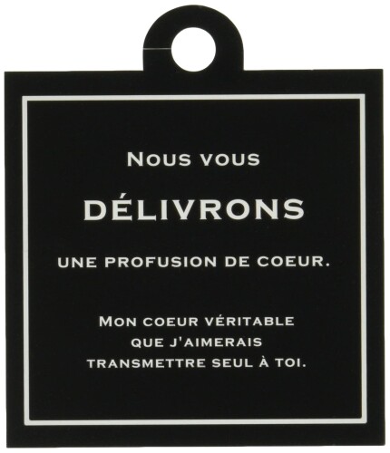 ヘッズ 日本製 タグ フィエルテ 黒 7×8.2cm 30枚 HEADS FIE-T1