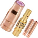 EATBALE 15AK MIG MAG 溶接ガン アクセサリーキット PARKSIDE用 PIFDS 120 A1用 WELDINGER用 ME 200 eco用 0.9mm/0.035" M6コンタクトチップ ホルダー ガスディフューザー セット内容 フラックスコアノズル交換