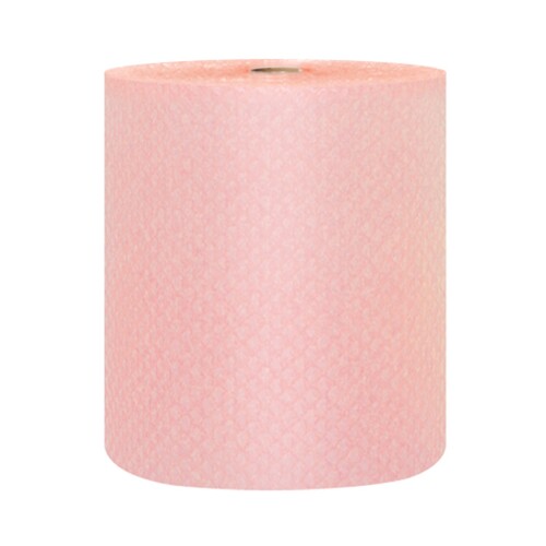 緩衝材 プチプチ 川上産業 はあとぷち ミルキ—P—1 小巻 幅300mm×全長20m ミルキーピンク