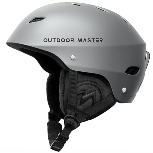 OUTDOORMASTER スキー ヘルメット スノーボード ヘルメット バイザー付き スノーヘルメット 全方位調整アジャスター 高密度EPS スキー用ヘルメット 3D保護クッション 取り出し可能 洗濯可能