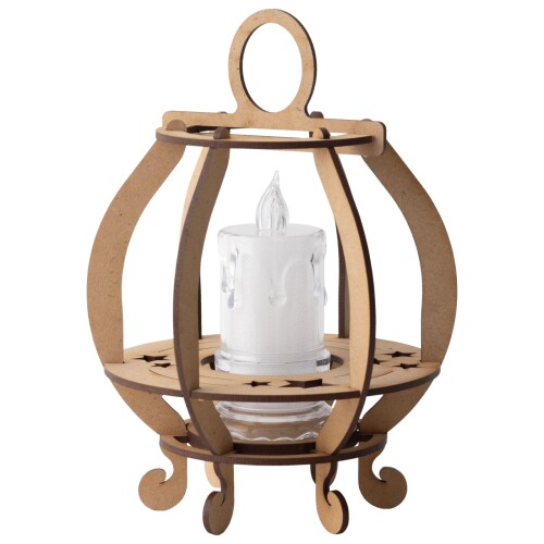 taffeta 木組み工作キット なかよしランタン LEDライト付 TF-902