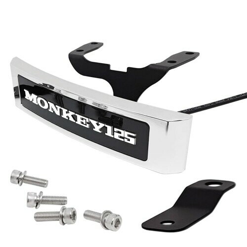 MONKEY 125 LOGO LEDライト 対応車種 ホンダ モンキー 125 Monkey 125 Z125 全車種 (LEDフロントエンブレムキット)