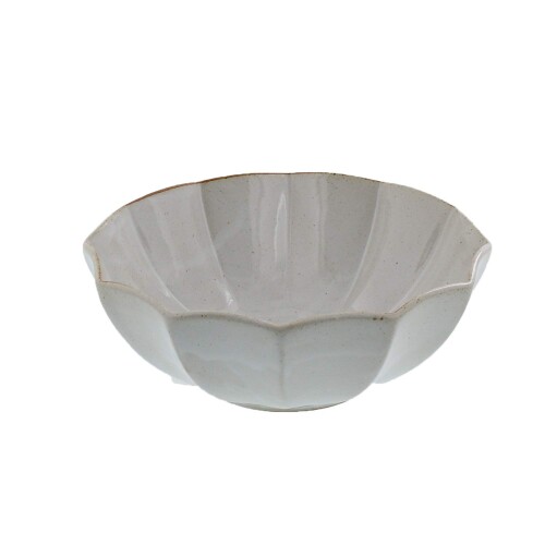 EAST table(イーストテーブル) ボウル 中 14.5cm 乳白 凛花(リンカ) 日本製 中鉢 和食器 レンジ対応 食洗器対応 ic-01002