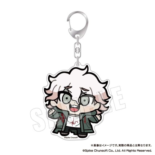 ダンガンロンパシリーズ×ぶくぶ おおきめアクリルキーホルダー 09.狛枝凪斗