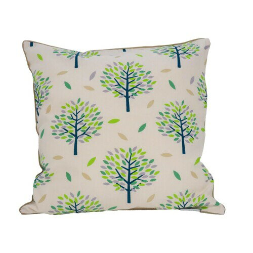 音部 クッションカバー （45x45cm）日本製 抗菌・防臭・保湿加工 綿100％ バウム グリーン