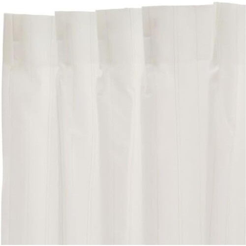 ニトリ(NITORI) 遮熱で省エネもできるカーテン 遮熱・ミラー・抗カビ・花粉キャッチレースカーテン キャッチCアンモル アイボリー 幅100×丈176cm×2枚 7334936