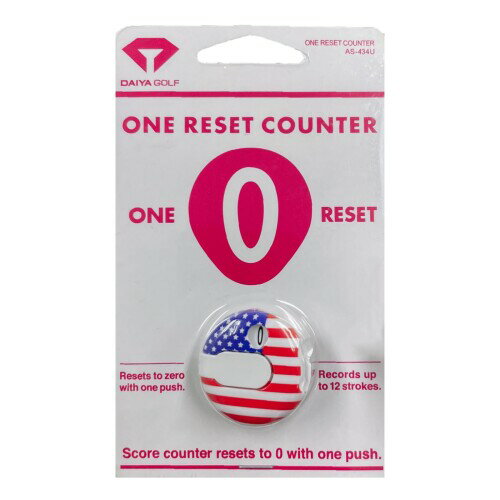 ダイヤゴルフ(DAIYA GOLF) ワンリセットカウンター スコアカウンター USA アメリカ AS-461U Z