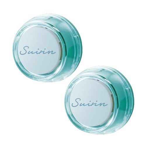 CARALL(カーオール) 晴香堂 車用 芳香剤 スイリン エア 2個パック ウォーターサボン 3693