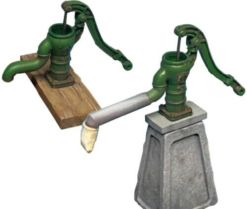 トワイライトモデル 1/24 たそがれの昭和シリーズ 井戸用・手押しポンプ 3Dプリント製キット TAS-09 (..