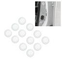 「12点セット 白色」カードアショッククッション 新型アウトランダー HPEV(OUTLANDER_PHEV) GN0W GN系 2021~ eKクロスEV 1代目 2022~ 対応 ステッカー ガスケット プロテクト 衝撃吸収 ドレスアップ