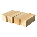 KomoRebi 木 木材 角材 40mm ブロック ひのき 桧 ひのき角材 端材 国産 節なし DIY diy 彫刻 木角材 檜角材(4, 100mm)