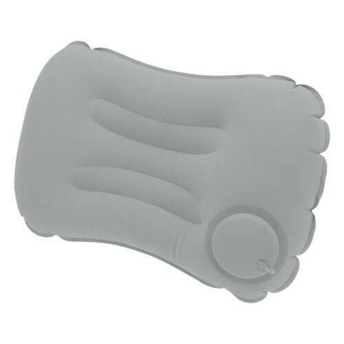 CAPASTEC エアー枕 携帯枕 キャンプ 枕 エアピロー アウトドア 車中泊 旅行 便利グッズ 空気枕 コンパクト グレー