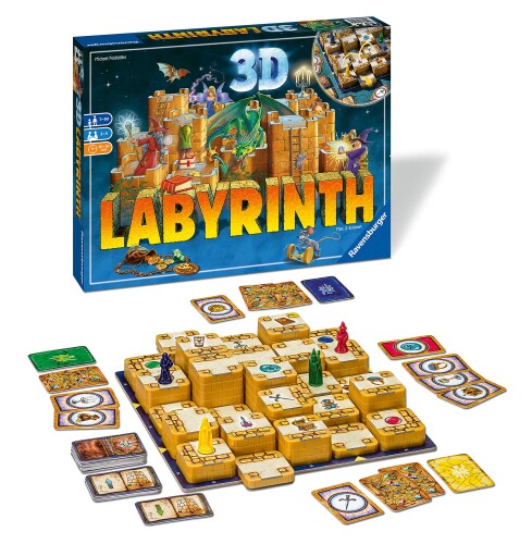Ravensburger（ラベンスバーガー） ボードゲーム 3Dラビリンス 26831 3 対象年齢 7歳~