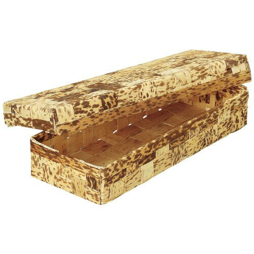 萬洋 竹皮編貼容器細 21-701