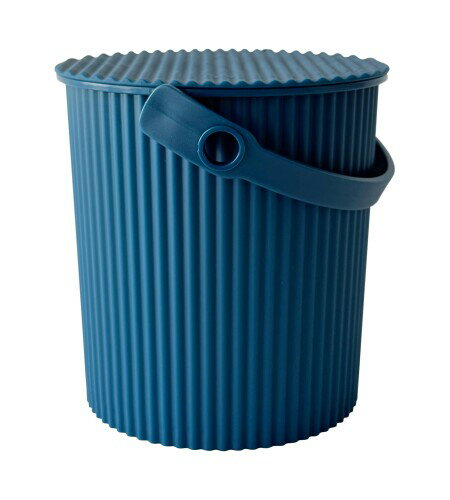 八幡化成 セルテヴィエ ミニバケツ 小物入れ オムニウッティ・ベビー ナチュラル・ネイビー 12×11.2×H11.7cm 0.7L sceltevie omnioutil baby neutral 日本製