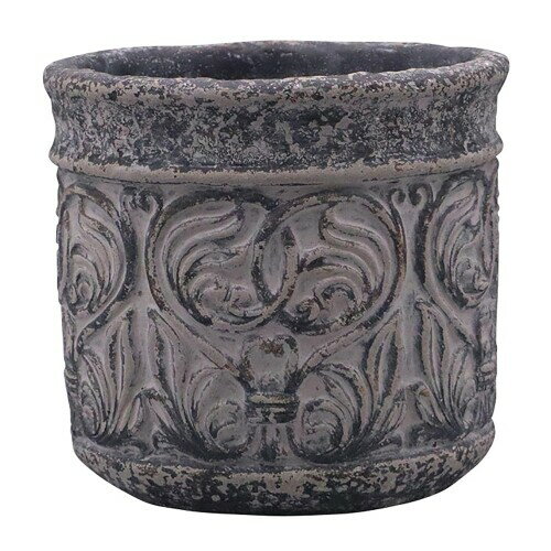 デルキ (dellki) 鉢 ルーナ サークル ダークグレー Sサイズ WE01DGのサムネイル