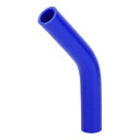 X AUTOHAUX シリコンホース シリコンチューブ エルボ135度 汎用品 4層強化 耐圧力 耐久 耐熱ホース 耐寒 耐油ホース エアダクトホース ブルー ...