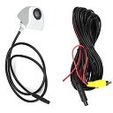 EBTOOLS 車のリアビューカメラ、防水ブラックワイヤレス反転カメラ(銀) 720p 170度広角レンズ IP68防水 12V車両用
